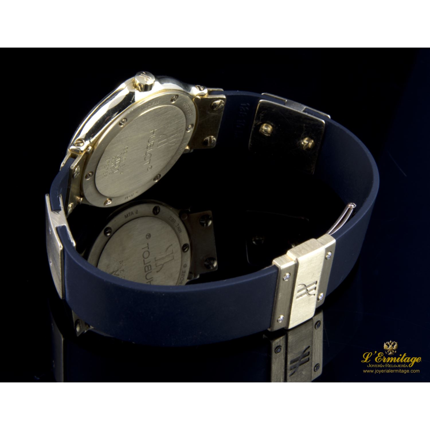 Classic oro amarillo y diamantes cuarzo señora 