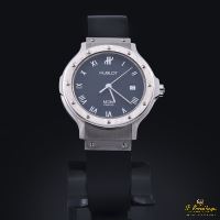 HUBLOT<BR>CLASSIC SEÑORA ORO BLANCO.