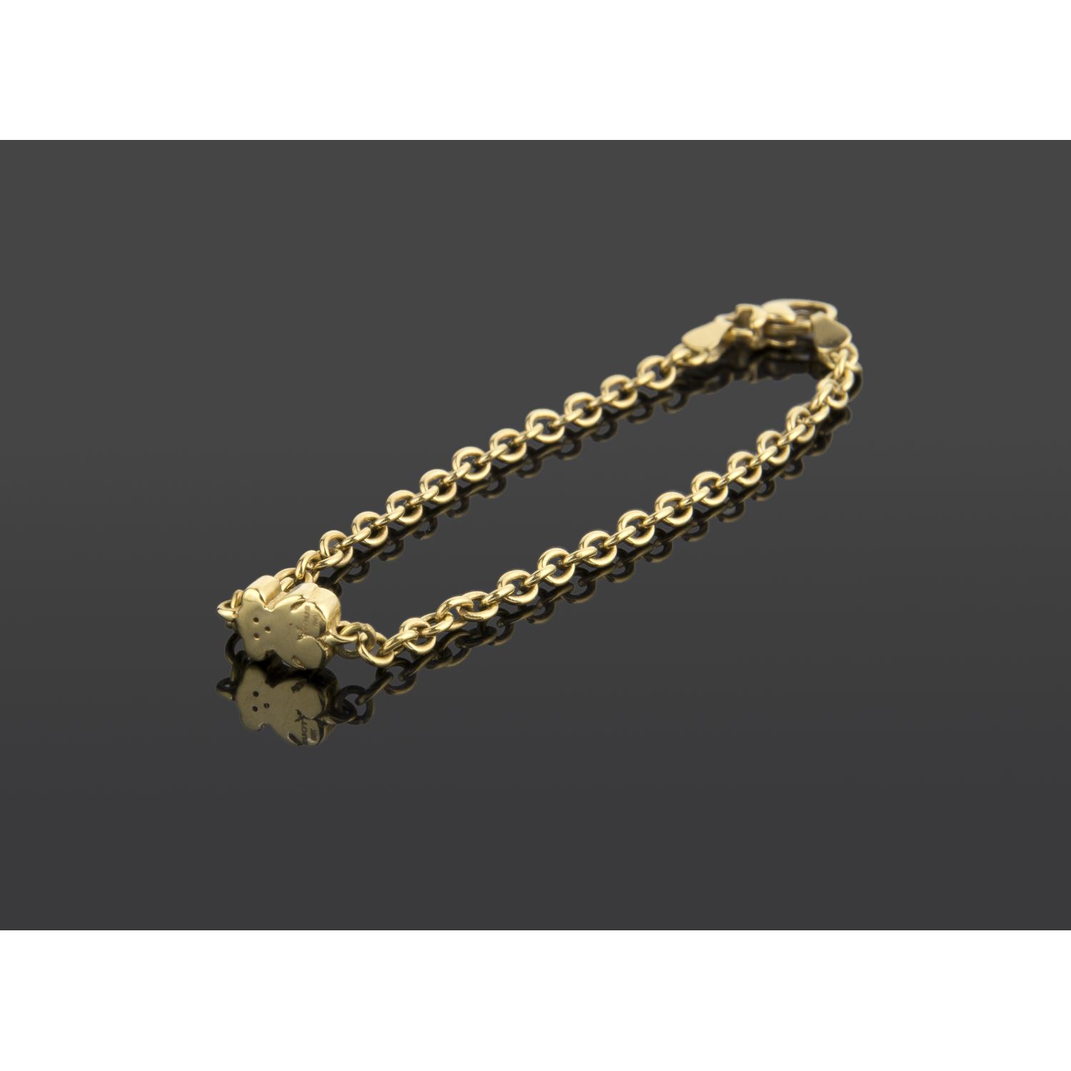 Pulsera oro amarillo tous