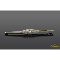 BROCHES / ALFILERES<BR>BROCHE-ALFILER ANTIGUO ORO AMARILLO Y ...