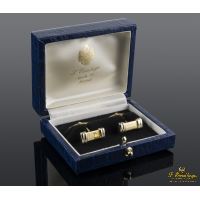 GEMELOS<BR>GEMELOS ORO BLANCO Y AMARILLO LISOS