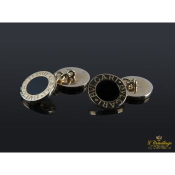 GEMELOS<BR>GEMELOS ORO AMARILLO Y CERÁMICA · ref.: 