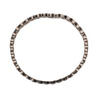 Pulsera oro blanco eslabón cartier