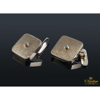 GEMELOS<BR>GEMELOS REALIZADOS EN ORO AMARILLO. · ref.: (NEI)