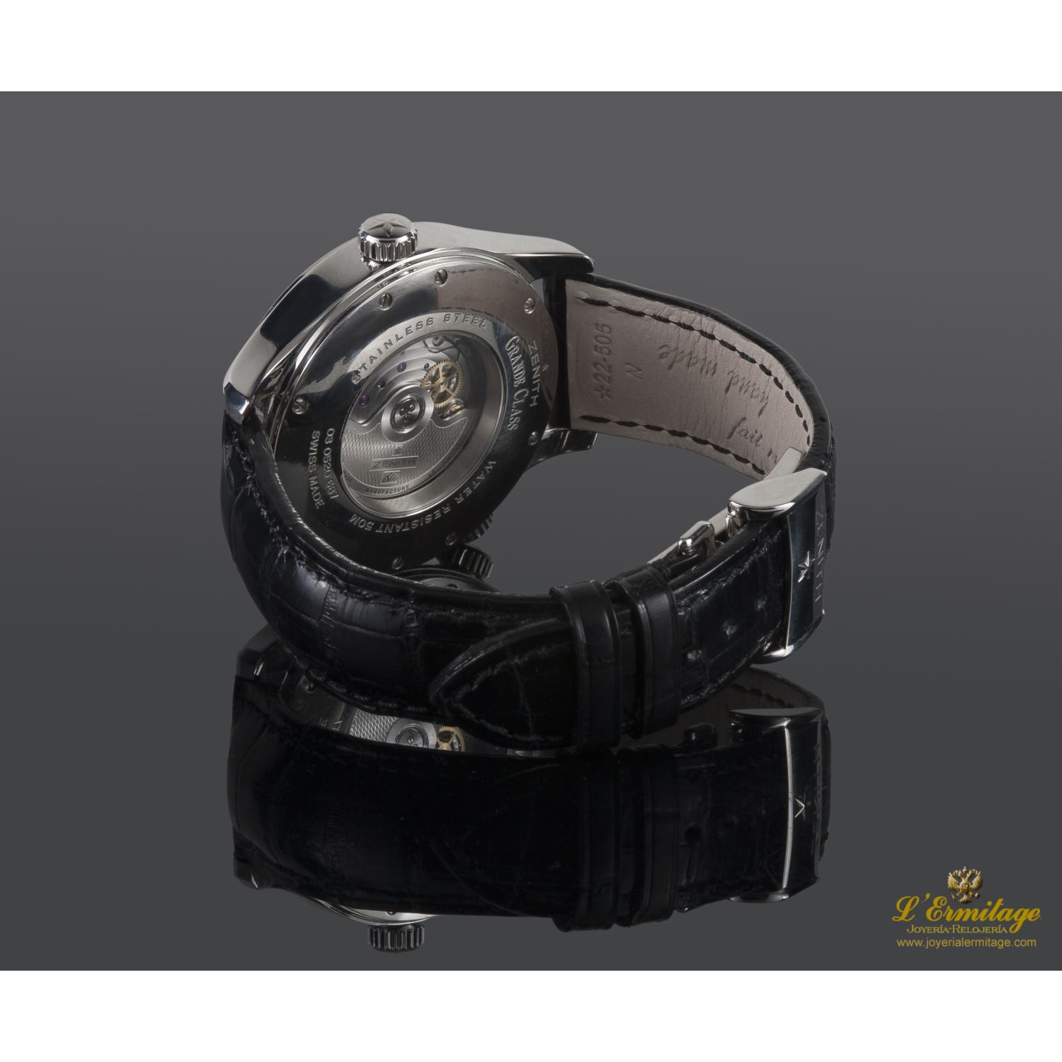 Grande class elite traveller multicity acero automatico caballero 