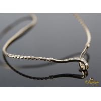 Collar en oro amarillo con brillantes