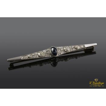 BROCHES / ALFILERES<BR>BROCHE-ALFILER ANTIGUO ORO AMARILLO, O... · ref.: (NAIM)