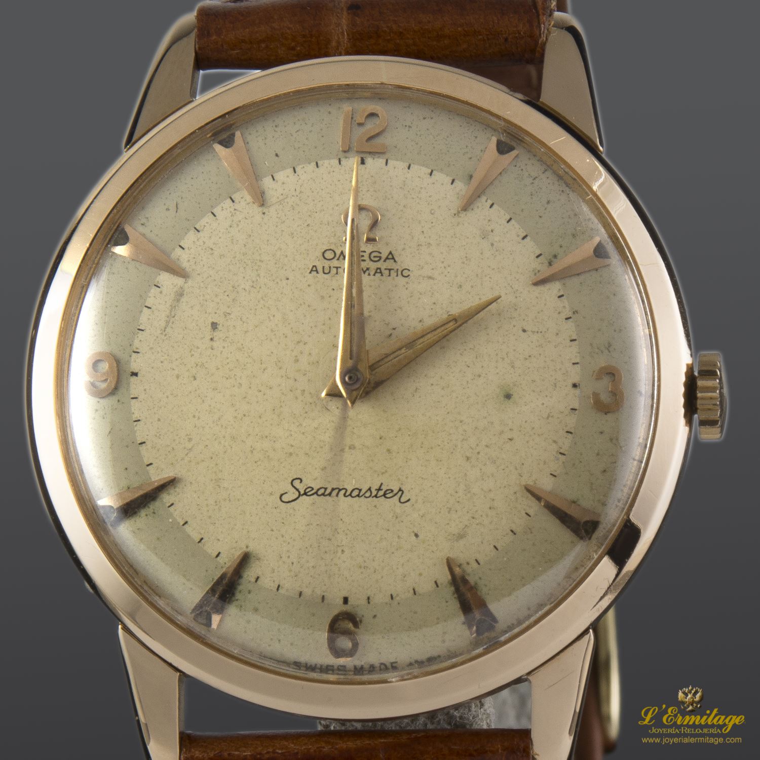 Seamaster oro amarillo vintage