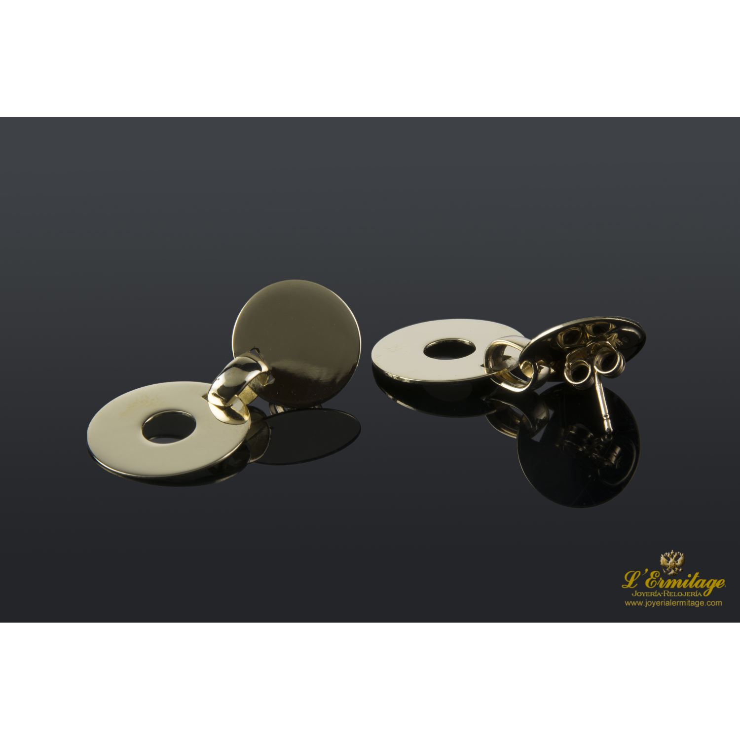 Pendientes oro amarillo