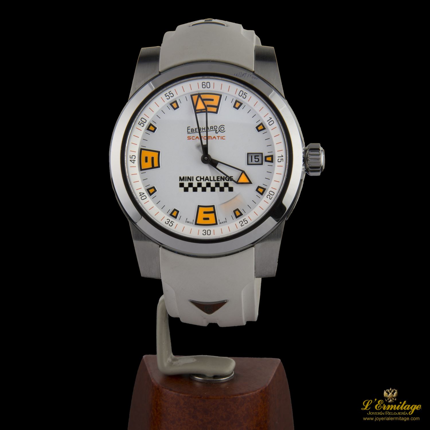 Scafomatic mini challenge acero automático caballero 42mm 