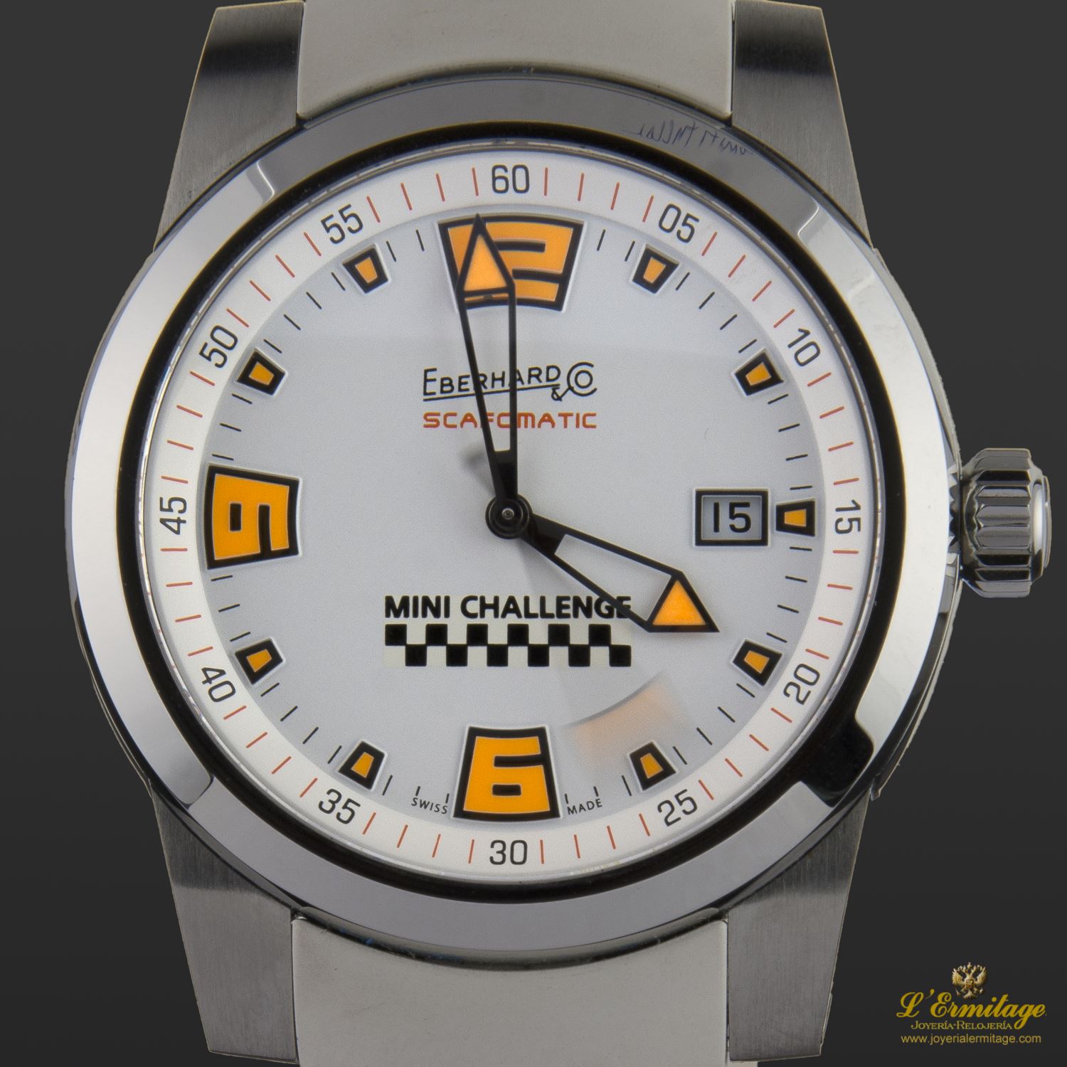 Scafomatic mini challenge acero automático caballero 42mm 