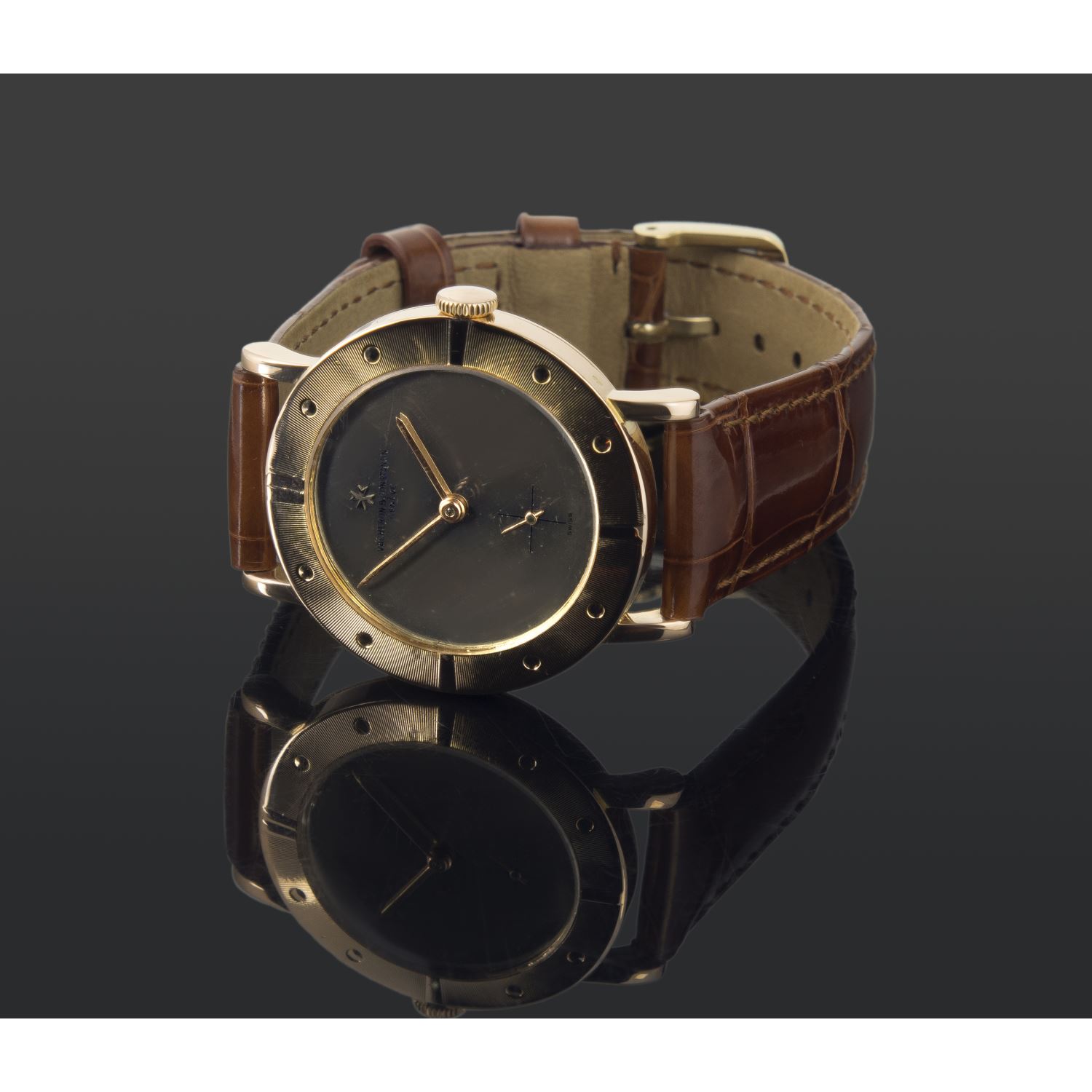 Classic oro rosa cuerda manual caballero 34mm