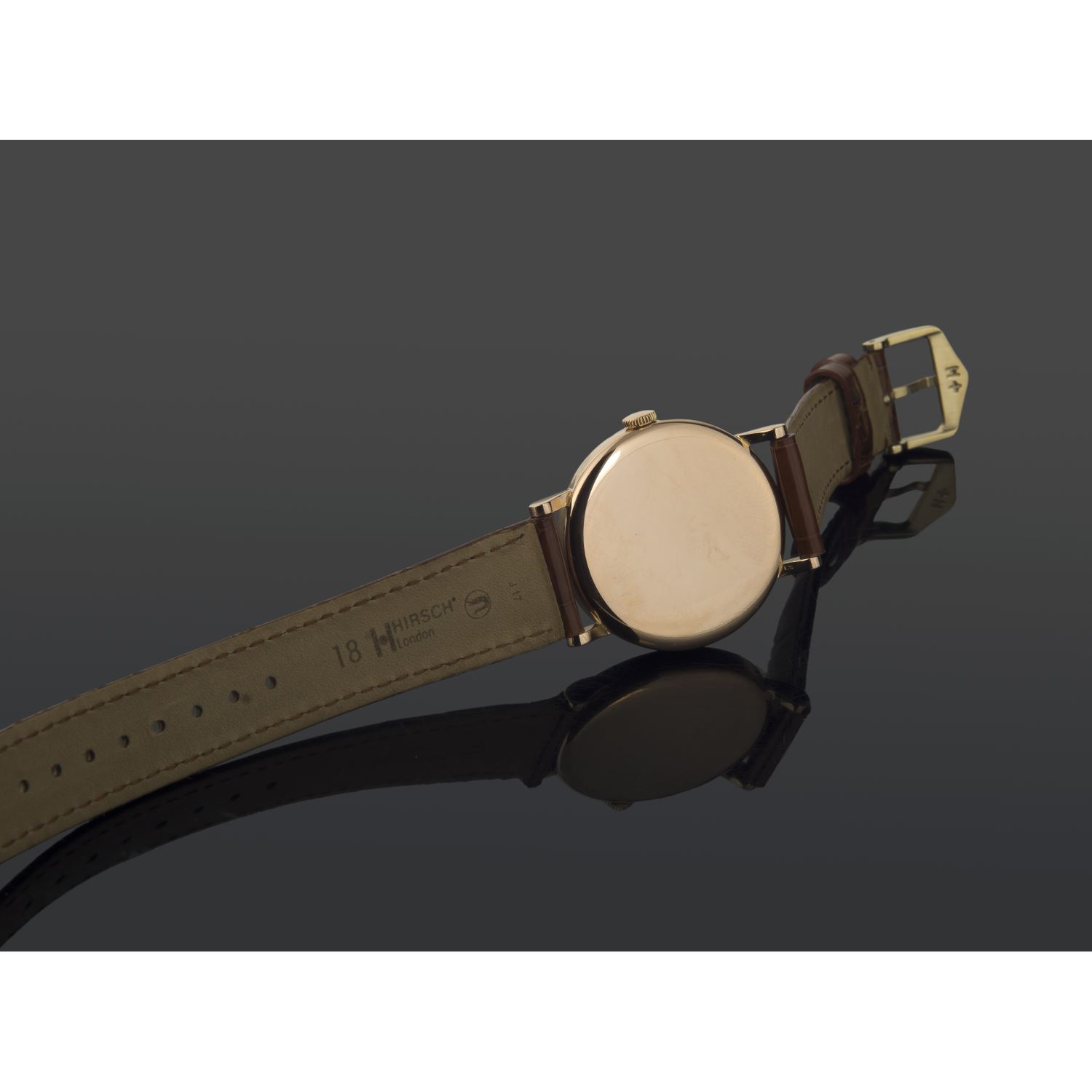 Classic oro rosa cuerda manual caballero 34mm