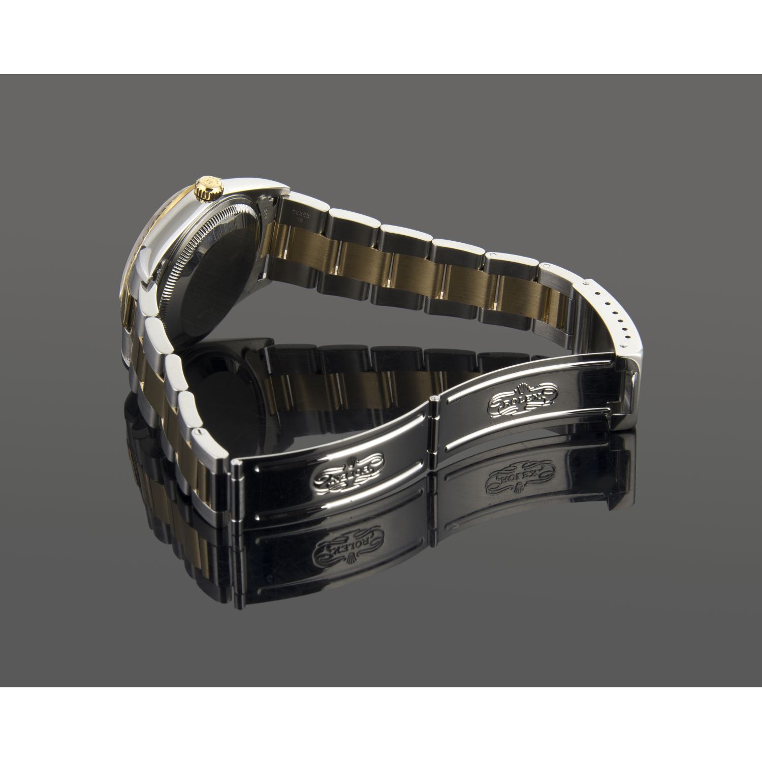 Date acero y oro caballero 34mm 