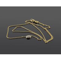 Gargantilla oro amarillo y cuajado de diamantes