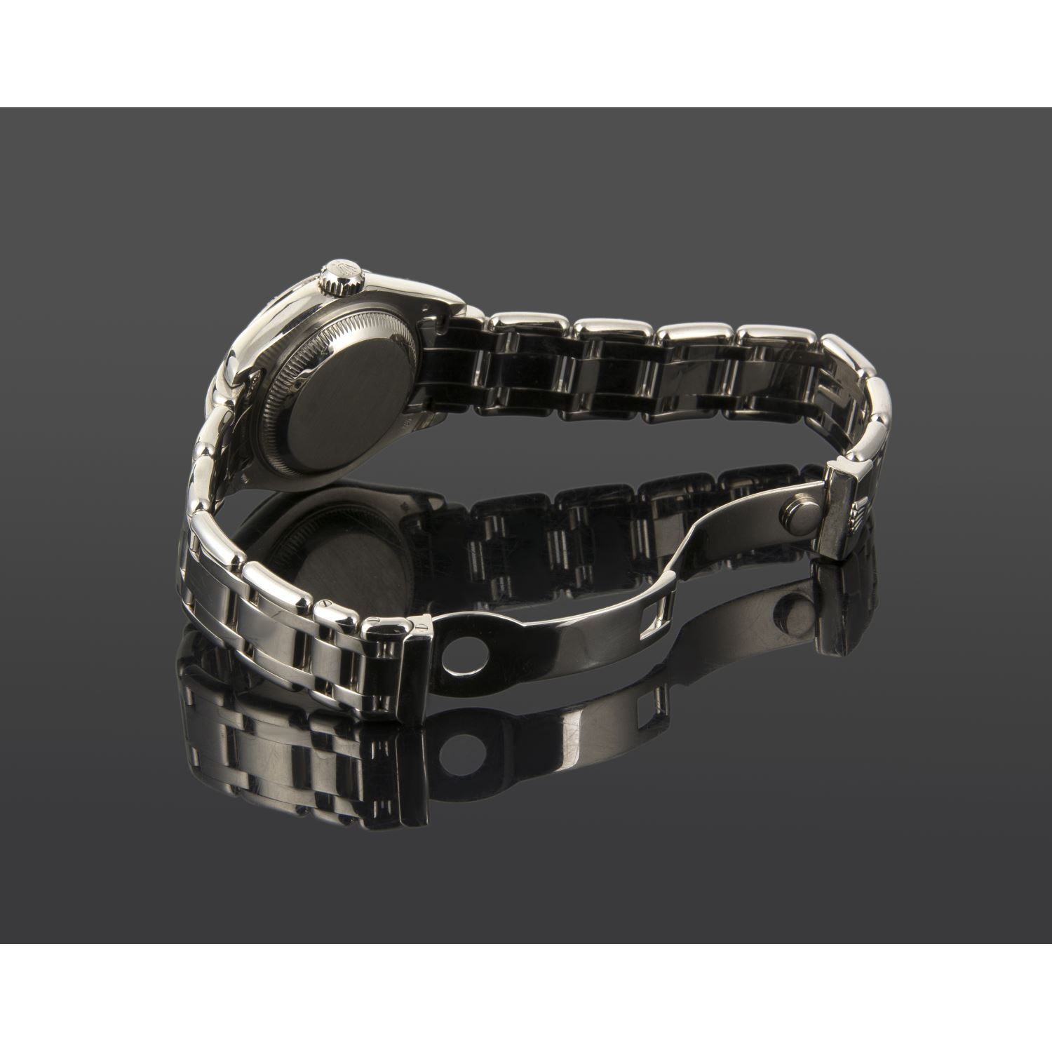 Lady-datejust pearlmaster oro blanco y diamantes 