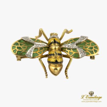 BROCHES / ALFILERES<BR>BROCHE-ALFILER ABEJA ORO AMARILLO ESMA... · ref.: (CIM)