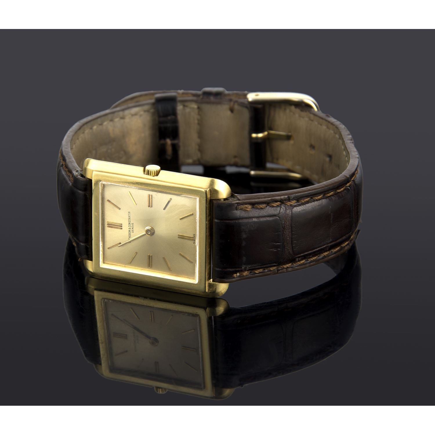 Classic oro amarillo cuerda manual