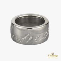 ANILLOS / SORTIJAS<BR>SORTIJA CHOPARD CHOPARDISSIMO ORO BLAN...
