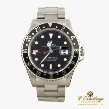 ROLEX<BR>GMT-MASTER II ACERO CABALLERO · ref.: 16710