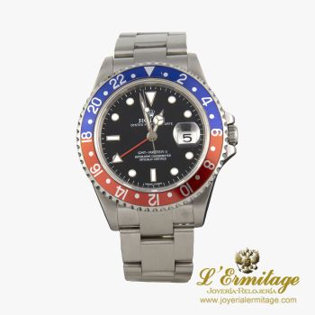 ROLEX<BR>GMT-MASTER II ACERO PEPSI.