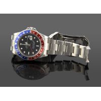 Gmt-master ii acero pepsi.  