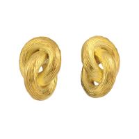 Pendientes doble aro oro amarillo