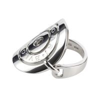 Sortija bulgari astrale en oro blanco. Talla 7.