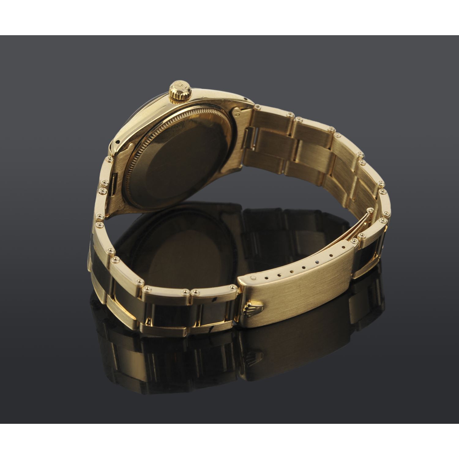 Oyster perpetual oro amarillo caballero 34mm 