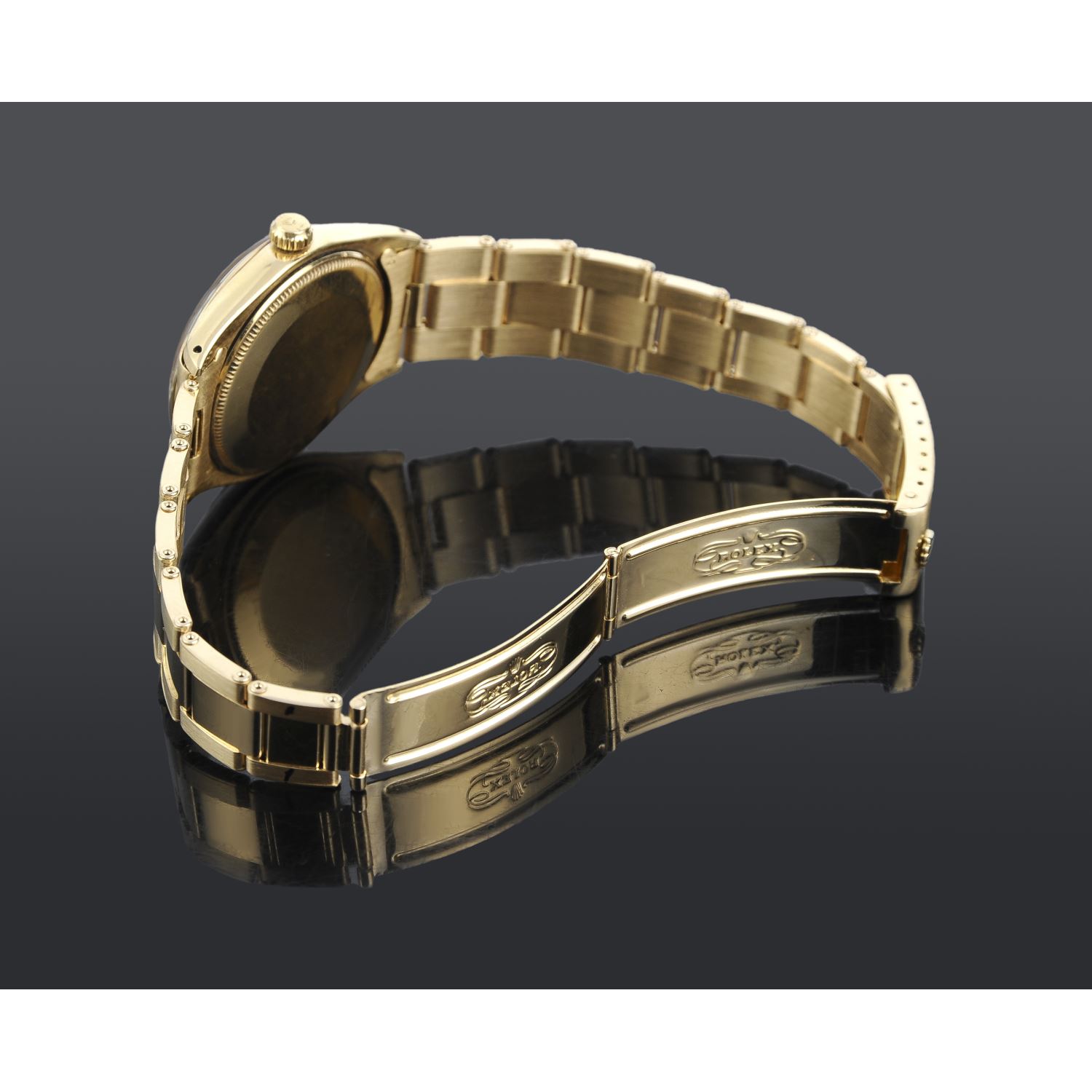 Oyster perpetual oro amarillo caballero 34mm 