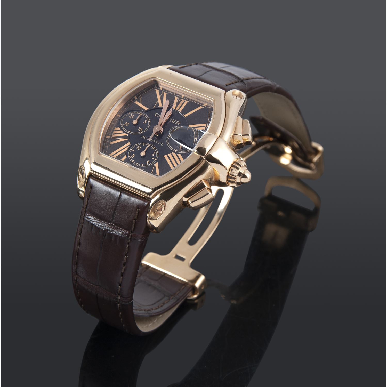 Roadster oro rosa chronometer automático caballero.  