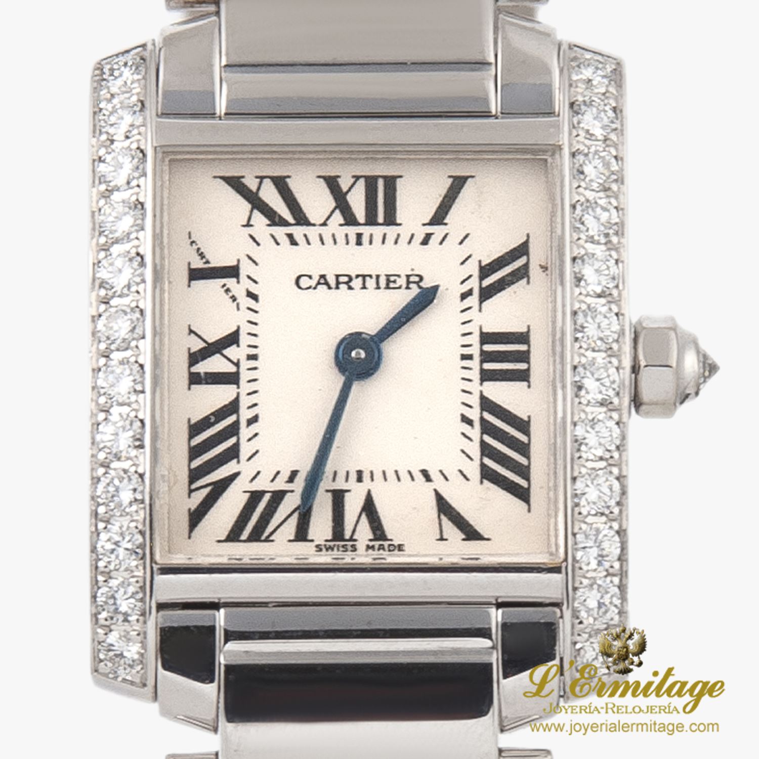 Tank francaise oro blanco brillantes señora.   