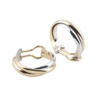 Pendientes trinity de cartier en tres oros.