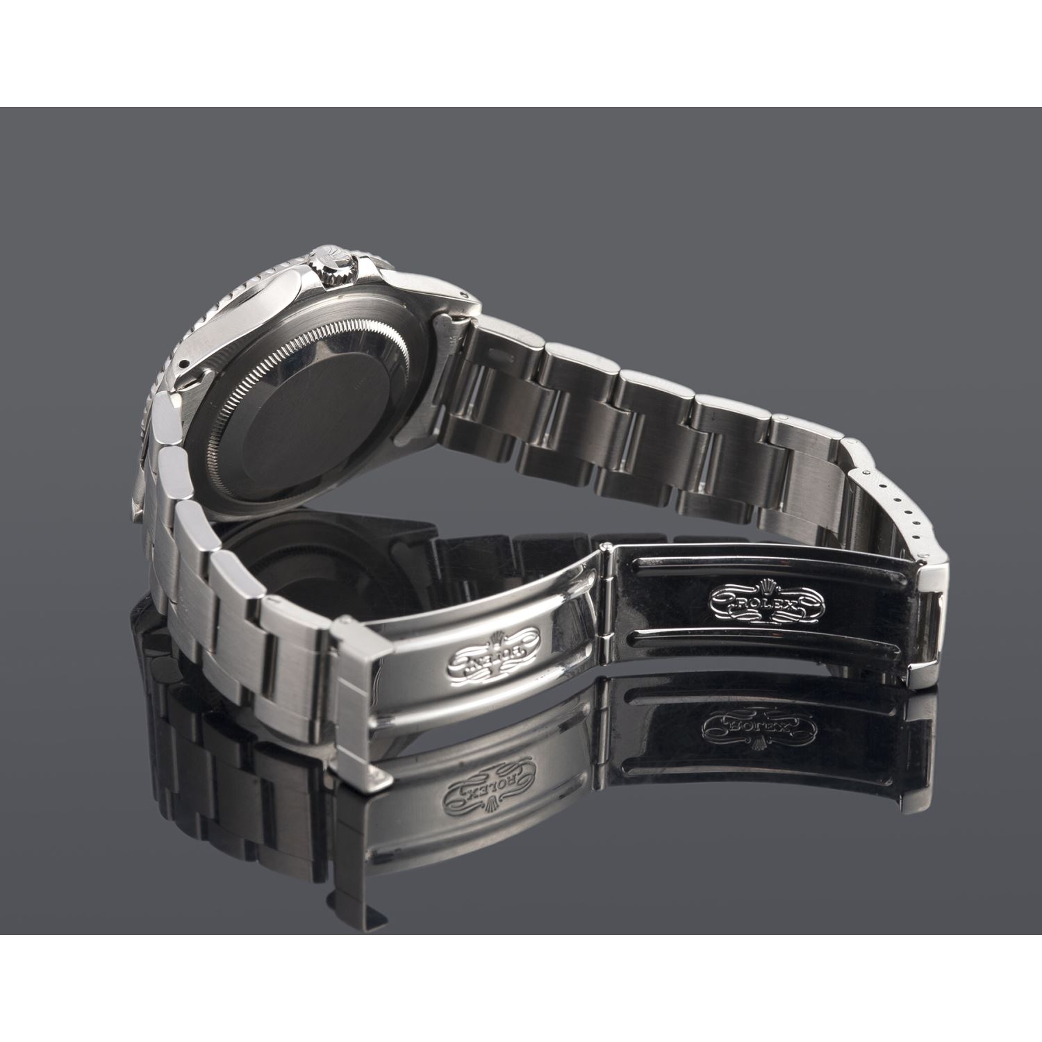 Gmt-master acero oyster.   