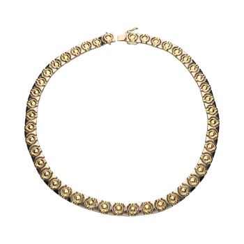 COLLARES<BR>COLLAR REALIZADO EN ORO AMARILLO Y ORO... · ref.: (NAMX)