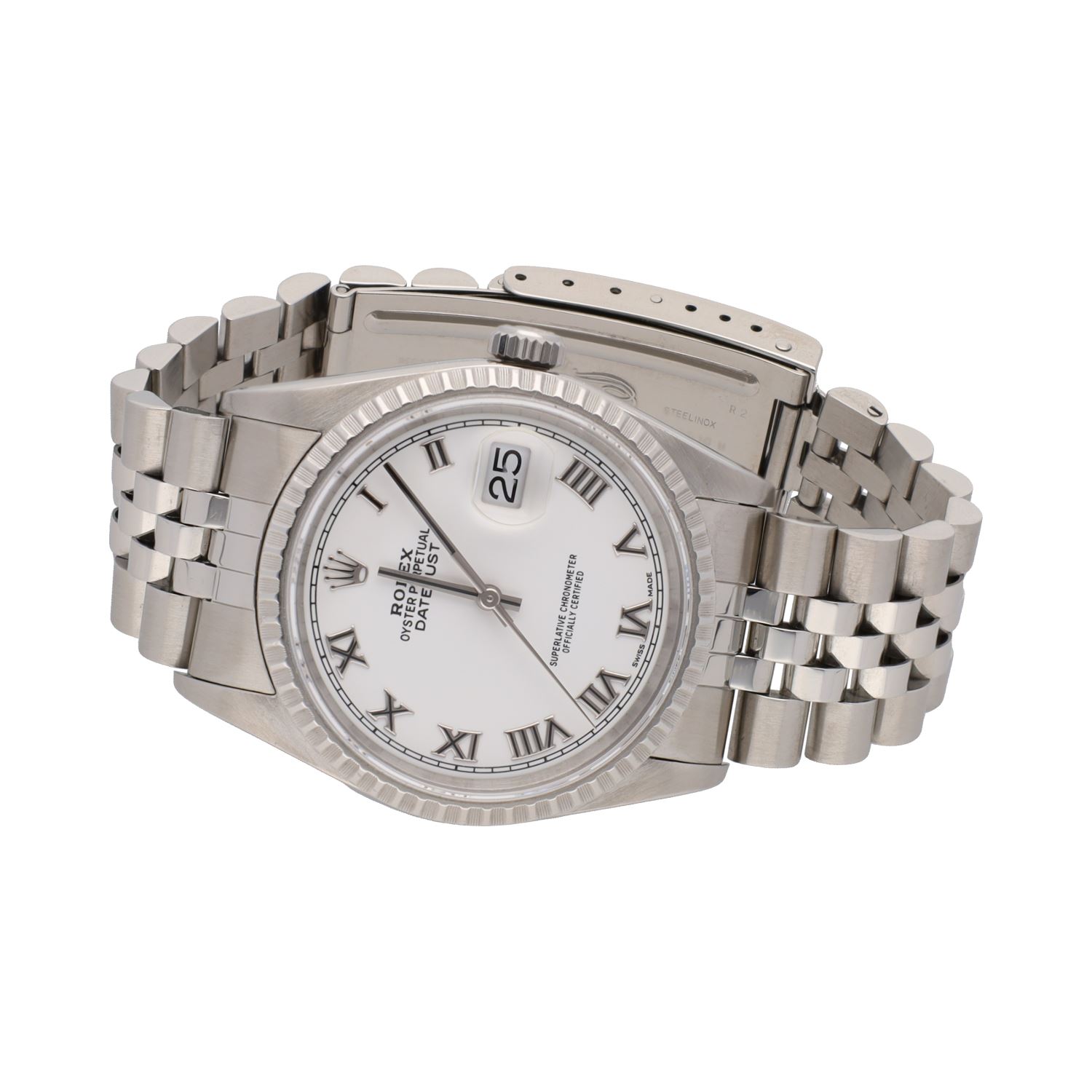 Oyster perpetual datejust 36mm acero jubille.   