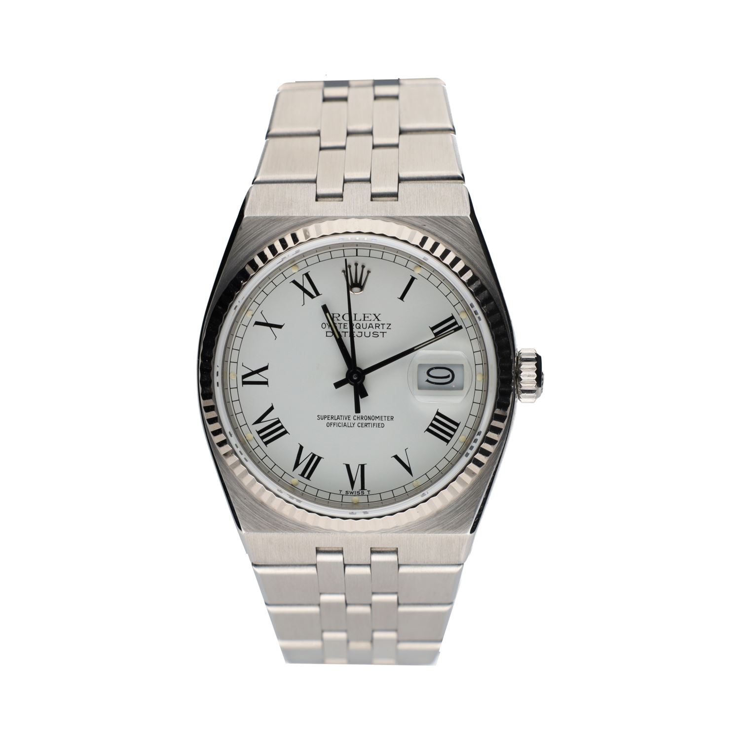 Oysterquartz datejust acero.   