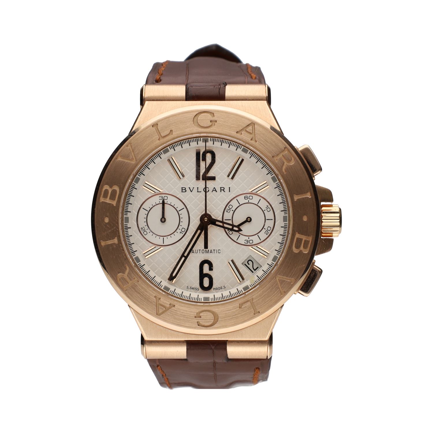 Diagono oro rosa chrono 40mm.   