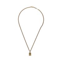 Collar de cartier en oro amarillo. Largo 42cm.