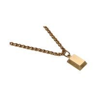 Collar de cartier en oro amarillo. Largo 42cm.