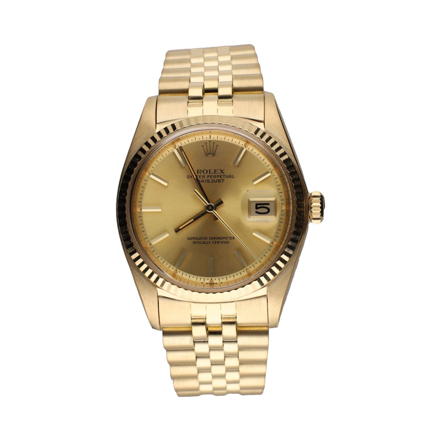 Datejust oro amarillo jubille 36mm.   