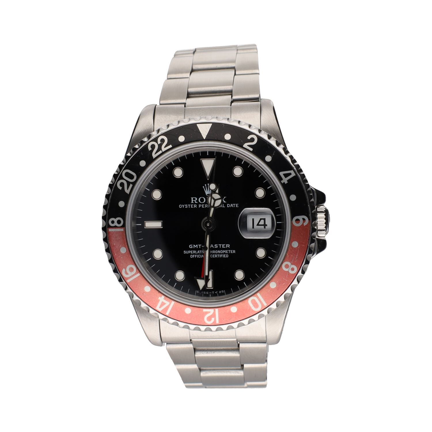 Gmt-master acero oyster 40mm.   