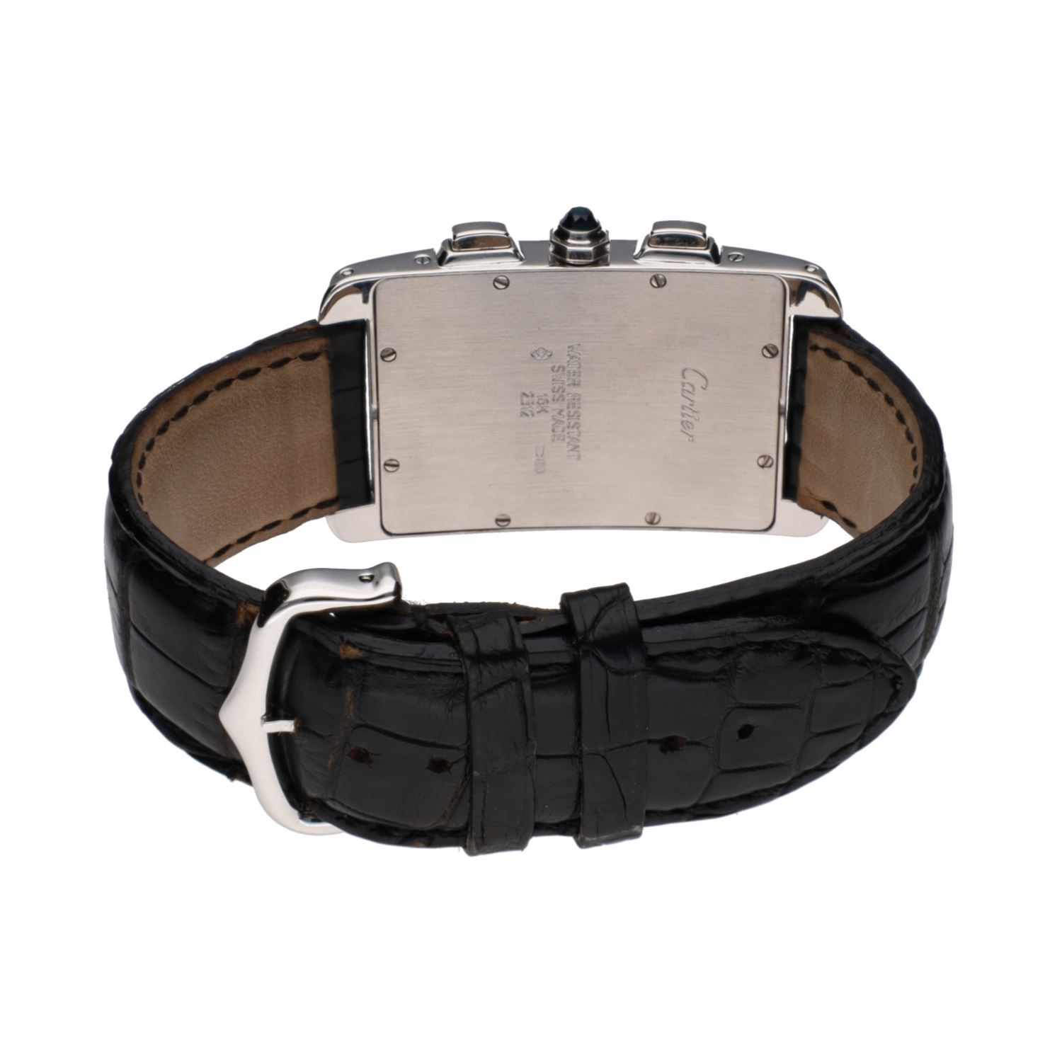 Tank americano chronograph oro blanco 26mm.   