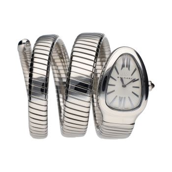 BULGARI<BR>SERPENTI ACERO QUARTZ 23MM. · ref.: SP35S