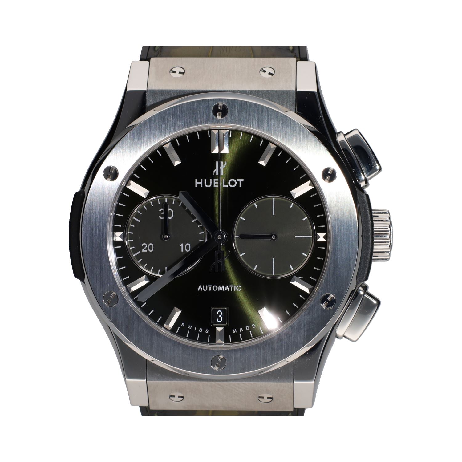 Classic fusion chronograph verde 45mm.   