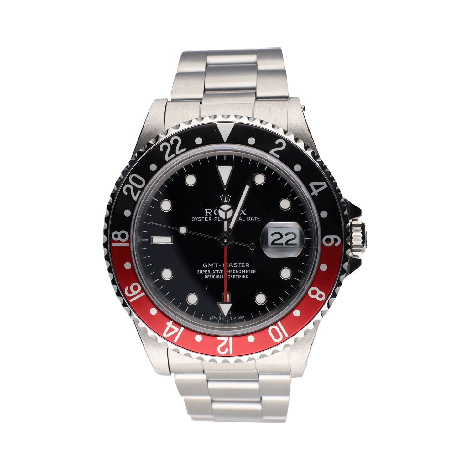 Gmt-master acero oyster 40mm.   