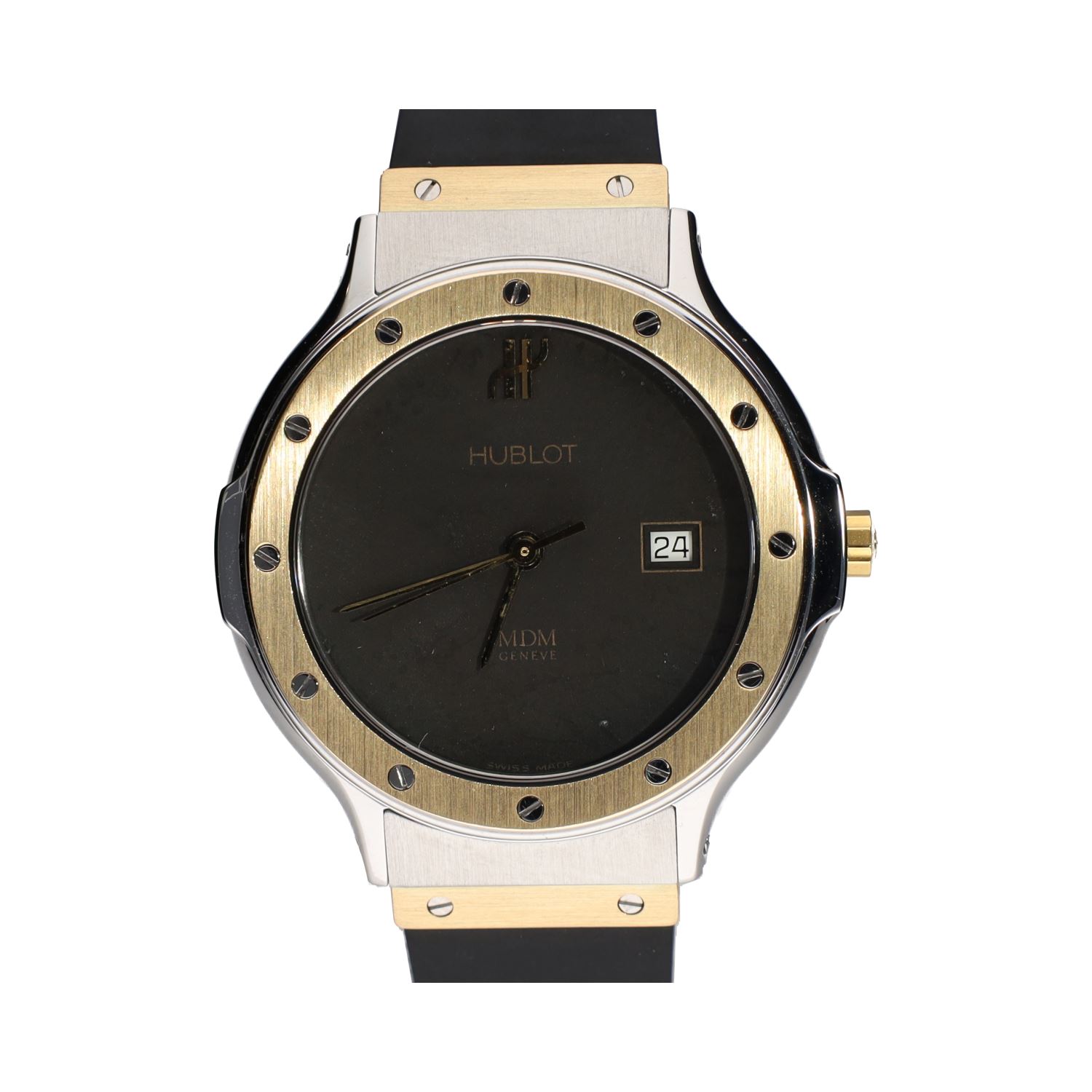 Classic acero y oro 32mm.   