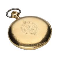 Reloj saboneta de bolsillo con sonería en oro amarillo.  