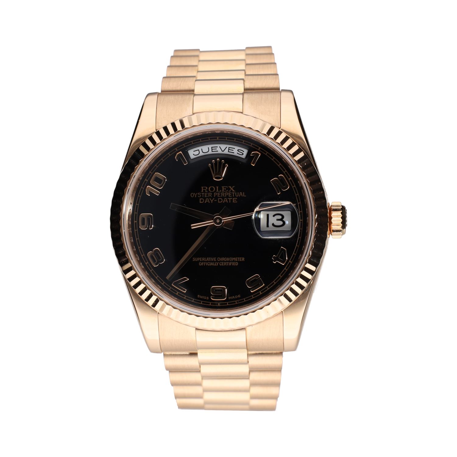 Day-date oro rosa 36mm.  