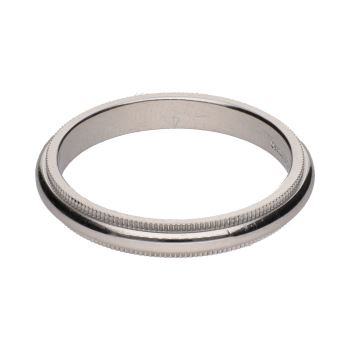 ANILLOS / SORTIJAS<BR>ALIANZA TIFFANY & CO. EN PLATINO. TALL... · ref.: (ANL)